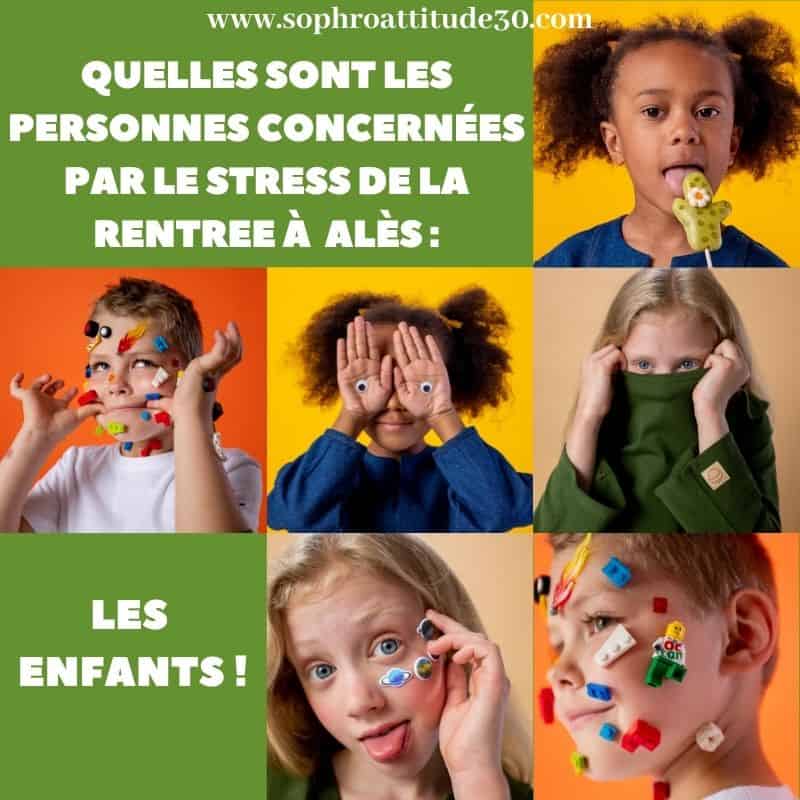 stress de la rentrée les enfants